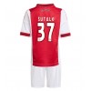 Dječji Nogometni Dres Ajax Josip Sutalo #37 Domaci 2025-26 Kratak Rukav (+ Kratke hlače)